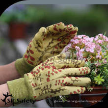 SRSAFETY Garten Handschuhe Hersteller Qualität Damen Gartenarbeit Handschuh schöne Blume Handschuhe